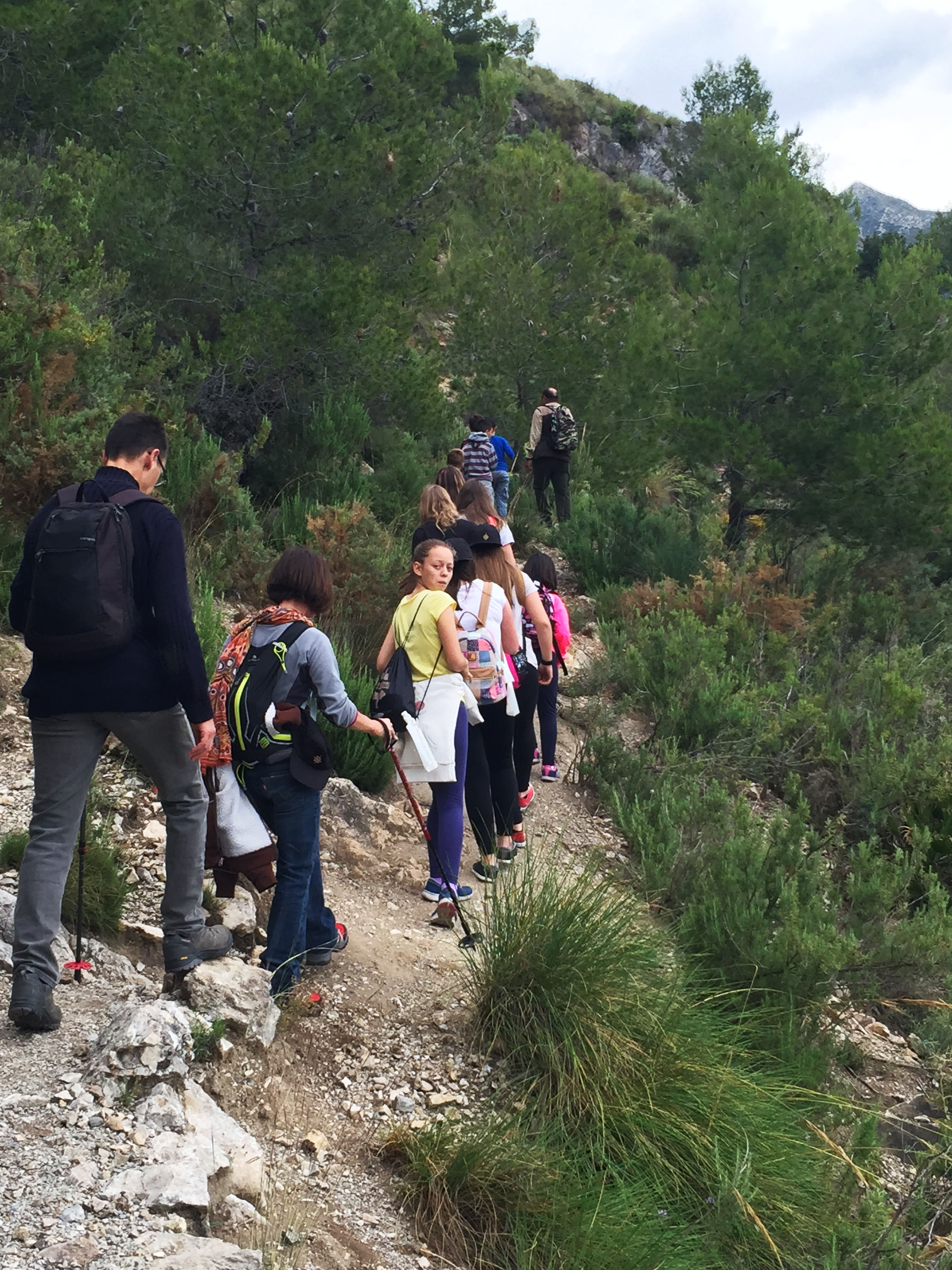 Childrens Walk May 2016 - Competa Hikes